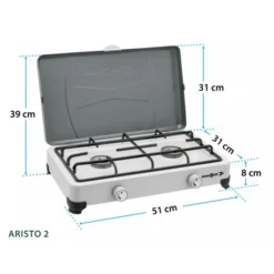 Fornello Brunner Aristo 2/30 -Campeggio Negozio fornello aristo 2 3