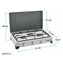 Fornello Brunner Aristo 3 -Campeggio Negozio fornello aristo 3 2