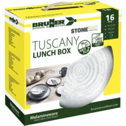 Brunner Lunch Box Tuscany -Campeggio Negozio set piatti lunch box tuscany brunner 2