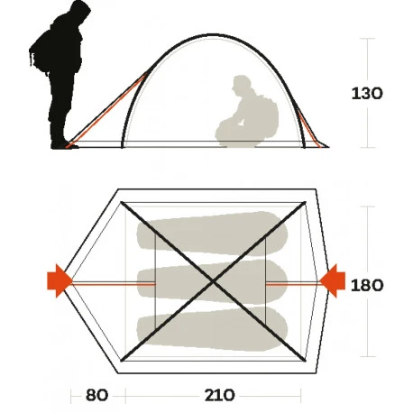 Ferrino Tenda Kalahari 3 4 Ferrino Tenda Kalahari 3 - immagine 4
