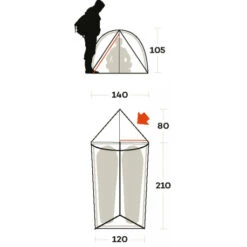 Tenda Ferrino Manaslu 2 6 Tenda Ferrino Manaslu 2 -Campeggio Negozio tenda ferrino manaslu 2 quattro stagioni leggera compatta struttura duralluminio giunti radiali 2