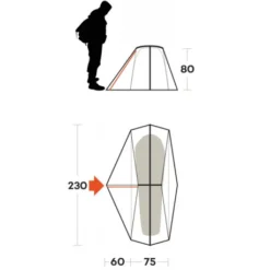 Tenda Ferrino Grit 1 -Campeggio Negozio tenda grit 1 2