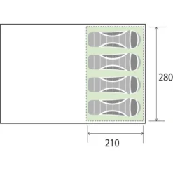 Tenda Brunner Pure 4 17 Tenda Brunner Pure 4 -Campeggio Negozio tenda pure 4 8